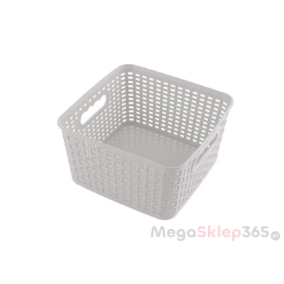 Koszyk Rattan CLASSIC 4,5L CAPRI kwadratowy beżowy