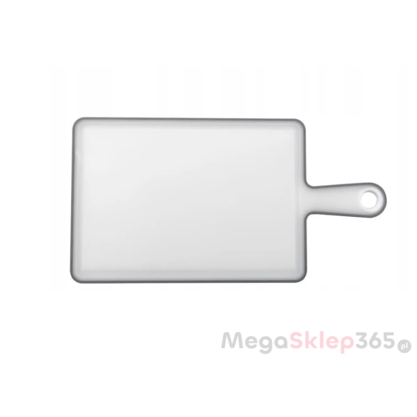 DESKA KUCHENNA ANTYPOŚLIZGOWA CAPRI 19X36,5X0,7CM MAŁA BIAŁYSZARY